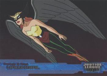 2003 Inkworks Justice League - Friends and Foes #FF7 Hawkgirl Front