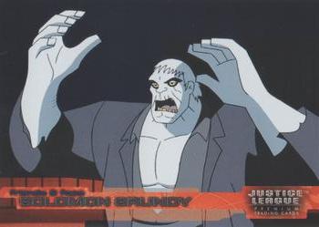 2003 Inkworks Justice League - Friends and Foes #FF15 Solomon Grundy Front
