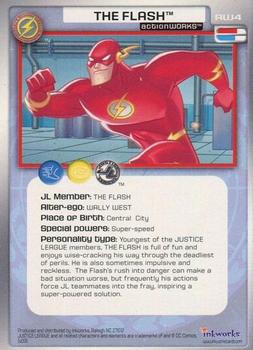 2003 Inkworks Justice League - ActionWorks Lenticular  #AW4 The Flash Back
