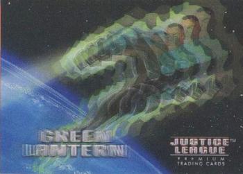 2003 Inkworks Justice League - ActionWorks Lenticular  #AW5 Green Lantern Front
