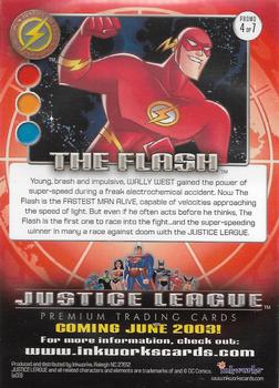 2003 Inkworks Justice League - Free Comic Book Day #4 The Flash Back