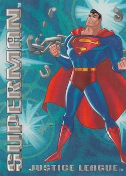 2004 Post Cereal Justice League #6 Superman Front