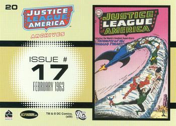 2009 Rittenhouse Justice League of America Archives #20 Justice League of America #17    February 1963 Back