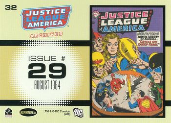 2009 Rittenhouse Justice League of America Archives #32 Justice League of America #29    August 1964 Back