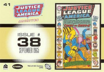 2009 Rittenhouse Justice League of America Archives #41 Justice League of America #38    September 1965 Back