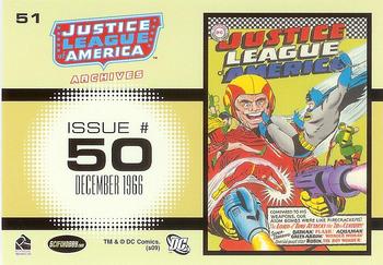 2009 Rittenhouse Justice League of America Archives #51 Justice League of America #50    December 1966 Back