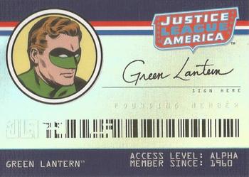 2009 Rittenhouse Justice League of America Archives - Founding Members #FM5 Green Lantern Front