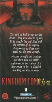 1996 SkyBox Kingdom Come Xtra #1 The minister had dreamt terrible dreams. They w Back