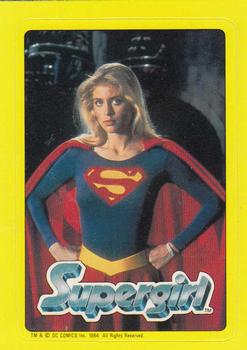1984 Topps Supergirl #10 Myra and Muffy, two horrid high sc Front