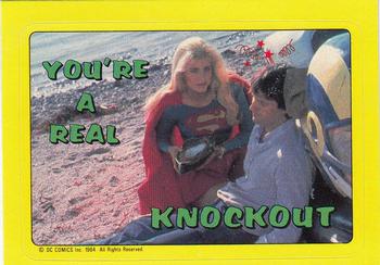 1984 Topps Supergirl #22 The Phantom Zone -- a barren, hope Front