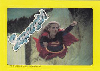 1984 Topps Supergirl #41 Puzzle, Right row 3 Front