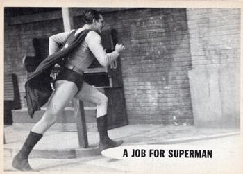 1966 Topps Superman #6 A Job for Superman Front