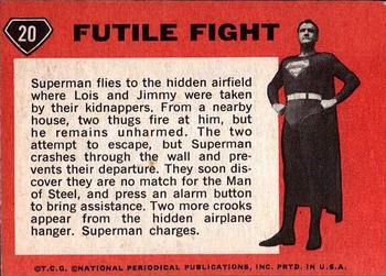 1966 Topps Superman #20 Futile Fight Back