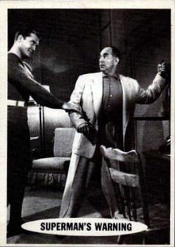 1966 Topps Superman #21 Superman's Warning Front