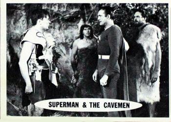 1966 Topps Superman #40 Superman & the Cavemen Front