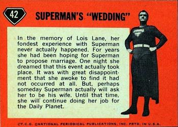 1966 Topps Superman #42 Superman's 
