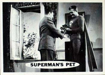 1966 Topps Superman #47 Superman's Pet Front