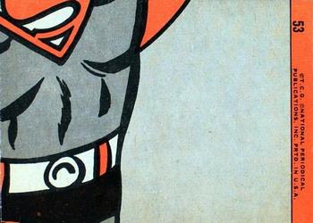1966 Topps Superman #53 Jimmy Behind Bars Back