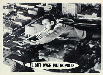 1966 Topps Superman #60 Flight over Metropolis Front