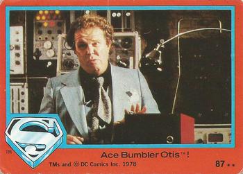 1978 Topps Superman: The Movie #87 Ace Bumbler Otis! Front