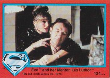 1978 Topps Superman: The Movie #134 Eve and her Mentor, Lex Luthor Front