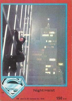 1978 Topps Superman: The Movie #150 Night Heist Front