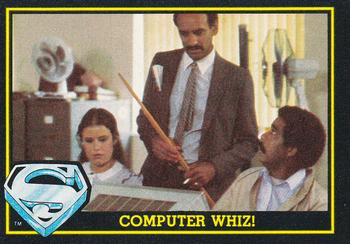 1983 Topps Superman III #10 Computer Whiz! Front