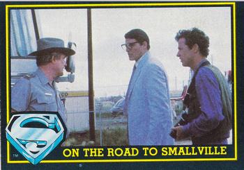 1983 Topps Superman III #15 On the Road to Smallville Front