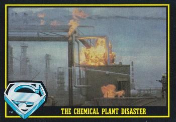 1983 Topps Superman III #16 The Chemical Plant Disaster Front