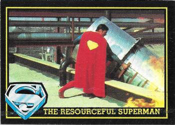 1983 Topps Superman III #19 The Resourceful Superman Front