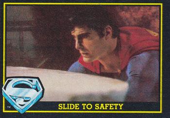 1983 Topps Superman III #20 Slide to Safety Front