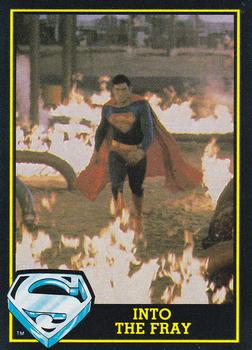 1983 Topps Superman III #22 Into the Fray Front