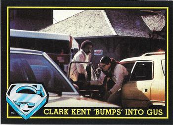 1983 Topps Superman III #33 Clark Kent 'Bumps' into Gus Front