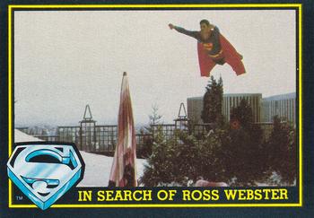 1983 Topps Superman III #70 In Search of Ross Webster Front