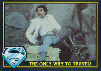 1983 Topps Superman III #72 The Only Way To Travel! Front