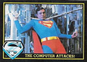 1983 Topps Superman III #75 The Computer Attacks! Front