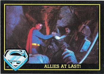 1983 Topps Superman III #88 Allies at Last! Front