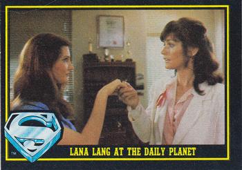 1983 Topps Superman III #97 Lana Lang at the Daily Planet Front