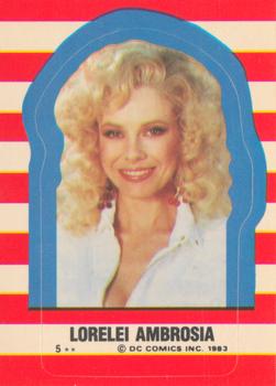 1983 Topps Superman III - Stickers #5 Lorelei Ambrosia Front