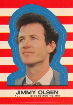 1983 Topps Superman III - Stickers #7 Jimmy Olsen Front