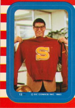 1983 Topps Superman III - Stickers #13 (Image from Card 13) Front