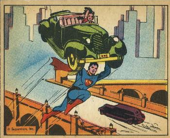 1941 Gum Inc. Superman (R145) #5 The Girl Reporter's Danger Front