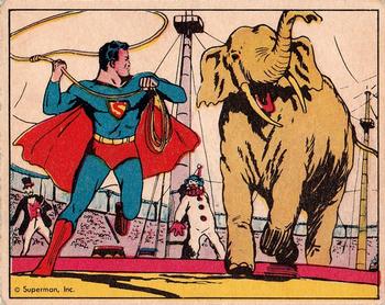 1941 Gum Inc. Superman (R145) #9 Superman at the Circus Front