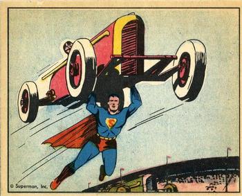 1941 Gum Inc. Superman (R145) #17 Death on the Speedway Front
