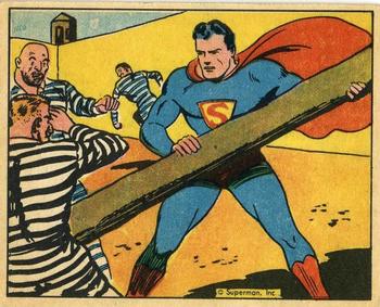 1941 Gum Inc. Superman (R145) #18 Prison Break Front