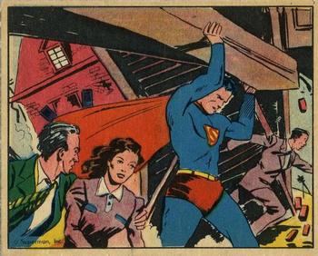 1941 Gum Inc. Superman (R145) #35 Hurricane Horror Front