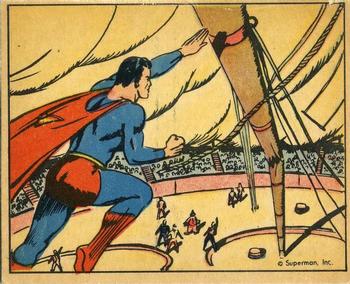 1941 Gum Inc. Superman (R145) #44 Disaster at the Circus Front