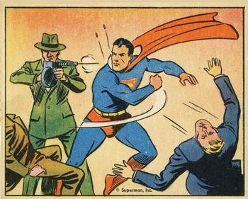 1941 Gum Inc. Superman (R145) #55 Superman Wins Again Front