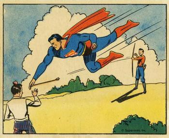 1941 Gum Inc. Superman (R145) #58 A Near-Tragedy Front