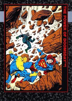 1992 SkyBox Doomsday: The Death of Superman #50 The Power of Doomsday! Front
